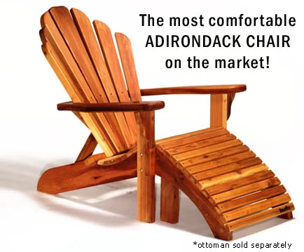 Baldwin cedar Adirondack chair