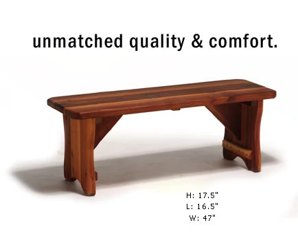 Backless Bench