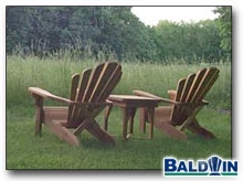 Baldwin chairs outdoors